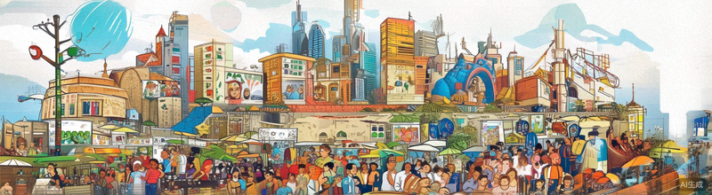 拉美、中东、非洲等新兴市场移动互联网普及与中产阶级崛起示意图