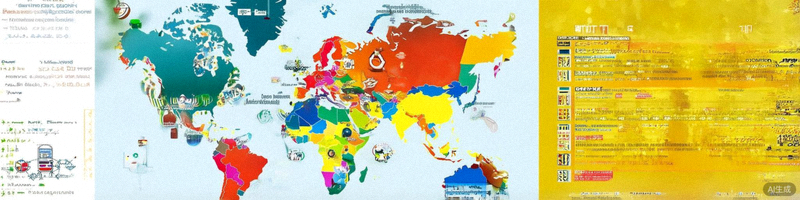 全球税务与合规指南信息图，展示主要国家税标和法规文件