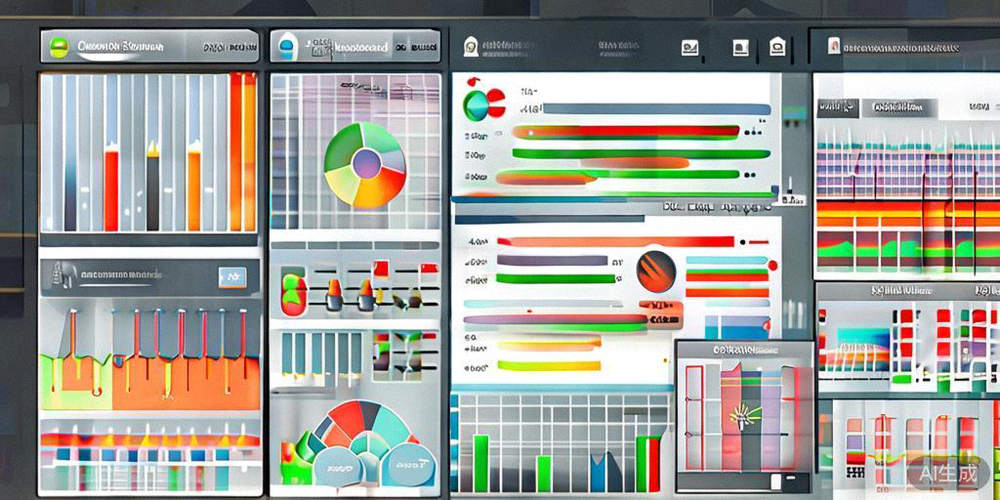 市场调研分析仪表盘，展示文化、消费者、竞品、法规等多维度数据可视化
