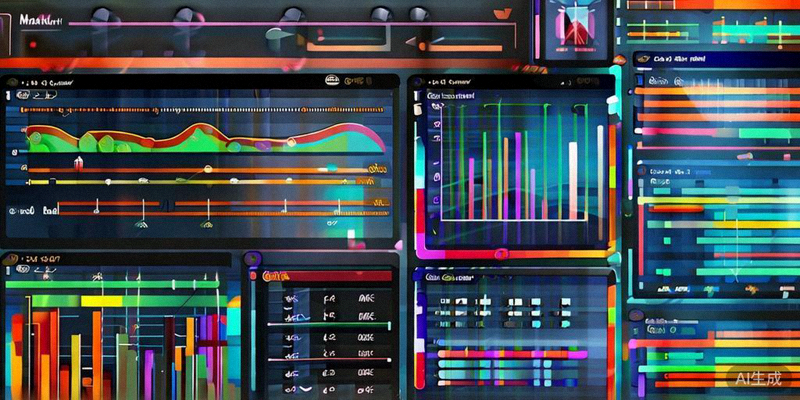 数据决策平台界面，展示市场趋势、竞品分析和消费者洞察仪表盘