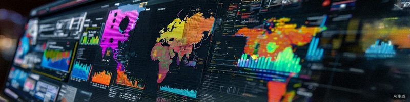 数据仪表盘展示不同区域市场的消费者行为与销售趋势
