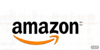 亚马逊Amazon平台官方Logo，橙色箭头笑脸标志